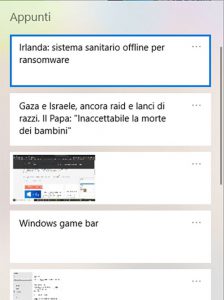 Tasto Windows + V